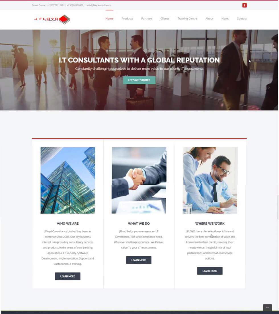 JFloyd Consult Corporate Company Website